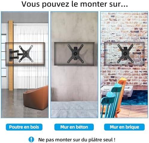 Test du Support Mural ⁣HOME​ VISION : Confort et Esthétique